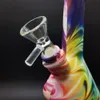 4,7 inch onbreekbare siliconen bong rookpijp waterpijp waterpijp bong bubbler