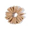 20pcs/مجموعة ملونة نايلون نايلون شعر فرقة شعر للفتيات ذيل الحصان عقد Scrunchie Rubber Band Kid Fashion Hair Association