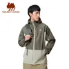 Outdoorjassen Hoodies GOLDEN CAMEL Wandelen Dames Windjacks Waterdichte enkele jas voor heren Herfstjassen Reizen Kamperen 230926