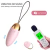 Vibratoren Sexspielzeug für Frauen Drahtlose Fernbedienung 10 Geschwindigkeiten Vibrierendes Ei Klitoris Stimulator Vaginalmassage Ball G-Punkt 230925
