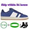 Men Women Designer Buty Campus 00s zamszowe trampki Czarne szaro ciemnozielone chmura białe ambient niebo pół cienki błękit luksusowy męskie trenery damskie damskie trenerzy na zewnątrz