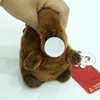 Pluszowe breloki 1/2pcs ściskanie dźwięki Capybara Keyring Kobiety Dziewczęta Śliczna Kapibara Pluszowa lalka klęska kluczyka Mężczyzn Mężczyzna