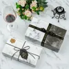 Emballage cadeau Papier d'emballage en marbre Rouleau épais Matériel d'emballage Bouquet de fleurs Décoration Artisanat Fête