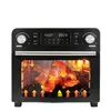 All Steel Exterior, Programmable 24.5Qt. Air Fryer, 12" Pizza Extra Large Capacity Convection Countertop Oven, Temperature +