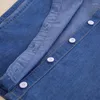 Strikjes Denim Revers Shirt Afneembare Kragen Voor Kinderen Meisjes Valse Kraag Nep Jongens Blouse Kleding Accessoires