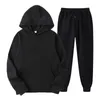 Men's Tracksuits 2023 Women's Sets Oversized Hooded Long Sleeve Hoodie Sport Pants Lady Suit Two Piece Set Casual Fleece Tracksuit Women