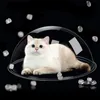 Autres fournitures pour animaux de compagnie 1PC 30cm hémisphérique couvercle transparent accessoires de nid de chat bricolage 230925