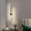 Lampa ścienna Nowoczesne minimalistyczne lampy LED do salonu sypialnia Kreatywność Kreatywność El Asle