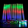 Andere Partyzubehör für Veranstaltungen, LED-Schaumstoffstäbe, LED-Leuchtspielzeug, Partygeschenke, im Dunkeln leuchtendes Partyzubehör, Neon-Sonnenbrillen, LED-Armbänder, Hochzeitsdekoration 230926