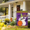 Banner-Flaggen, Halloween-Dekoration, Szenenanordnung, Gartenflagge, festliche Atmosphäre, Gartenbanner, 30 x 45 cm, 11,81 Zoll x 17,71 Zoll, T230926