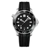 AAA 시계 고품질 남성 시계 디자이너 시계 NATO 스트랩 300mm 제한 42mm AAA OMG 럭셔리 손목 시계 007 로고가있는 자동 이동