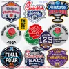 10 toppe da gioco NCAA Football Rose Bowl per maglie Orange Bowl Game 2018-2024 toppe 100° anniversario accessori da cucito fai da te per vestiti accetta toppe personalizzate