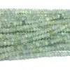 Loose Gemstones Veemak Aquamarine Natural DIY Necklace Bracelets Earrings Ring Faceted Small Rondelle Crystal Beads For Jewelry Making