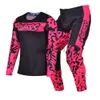 Overige Kleding MX Combo Uitrusting Set Motocross Broek Enduro Outfit Offroad Pak Willbros Moto ATV UTV Roze Kits Voor Vrouw Dame x0926