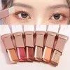 Eye Shadow Double Color Glitter Shadow Stick Pencil Eyeshadow Makeup Waterproof Bicolor Shimmer Cosmetics Beauty Tool 230926