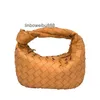 ショルダーバッグ本物のボッテッジトートYENETAS JODIE BAGS WOVEN DESIGNER KNOTTED ARMPIT TOTE同じミニホーンシングルポータブルクロウショルダーG8E8