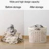 Laundry Bags Hollowed Clothes Hamper Hanging Storage Basket Portable Spacious Baskets With Carry Handles Ideal For Bedroom