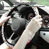 Steering Wheel Covers Floral Car Cover Anti-Slip Sweat Absorbing Cushions Comfort Grip