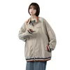 Kadın Ceketleri Nellargel Kadın Y2K Street Giyim Bombacı 2023 Bahar Harajuku Vintage Varsity Kore Fashions Siyah