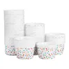Disposable Cups Straws Paper Cake Dessert Bowls Soup Lid Sundae Baking Wraps Case Drumstick Plastic