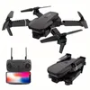 E88 Mini Drone HD Alicopter Aircraft Mini UAV ، تدفق ضوئي للعدسة المزدوجة ، كاميرا بدون طيار