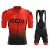 Radtrikot-Sets RCN Team Radtrikot-Set Sommer atmungsaktiver Straßenfahrradanzug Reituniform Fahrrad MTB Kleidung Sport Radsport-Kits 230925