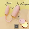 Double vibrateur double tête saut oeuf gode clito vagin massage anal plug anal adulte érotique sex toy pour femmes masturbateur 230925