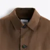 Gabardinas para hombres 2023 Ropa de primavera y otoño Material tecnológico Longitud media Casual Cortavientos suelto 230925