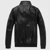 Veste De moto en Faux cuir noir pour hommes, vestes en fourrure pour hommes, vêtements Jaqueta De Couro Masculina, manteaux pour hommes, 2023