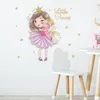 Adesivos de parede Kawaii 3d Adesivo Romântico Guarda-chuva Beijando Amantes Coelhos Muraux Art Room Decor Adesivo De Parede P073