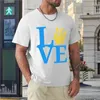 Camisetas sin mangas para hombres Tryzub Love Plain Custom T Shirt Boys White Shirts Mens Funny Black Cotton Summer Men