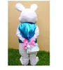 2024 PROFESSIONAL EASTER BUNNY MASCOT COSTUME Bugs Rabbit Hare Adult Fancy Dress Cartoon Suit