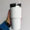 DHL met LOGO mok co-branded 20oz Tumbler roestvrijstalen rietje op een voertuig gemonteerde Amerikaanse beker desktopbeker met grote capaciteit kantoor u1108