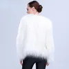 Women's Fur Faux Fur Women Faux Fur LED Light Coat Christmas Costumes Cosplay Fluffy Fur Jacket Outwear Winter Warm Festival Party Club Overcoat 230926