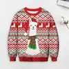 Men's Hoodies Printed Sweatshirt Christmas Sweater Colorful 3d Print Winter Soft Warm Anti-pilling Couple For Year