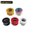 Fietsheadsets Litepro Fietsheadset 44 mm Bmx 1 18 Opklapbaar stuurhuis Fietsenhoofdset Lager Aluminium kolom 230925