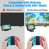 Andra tillbehör HeyStop Switch Docking Station för Nintendo Switch / Switch OLED Charger Switch Dock Portable Charging Station för Nintendo 230925