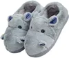 Slippers Unisex Fuzzy Fluffy harige Hippo Slippers schoenen voor dames heren winter warm Mode gezellig dierennijlpaard slippers Thuis schoenen 230926