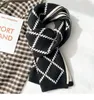 scarve Winter Plaid Scarf Warm Solid Pashmina Scarves Fashion Women Scarfs Cashmere Shawl Hijab For Gift 2023