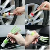 Brosses de nettoyage 12pcs / 1set Kit de brosse de détail d'intérieur de voiture professionnelle Outils de roue de cheveux de sanglier de motif 201214 Drop Livraison Home Garden Otsyb