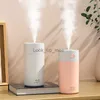 Humidifiers 400ML Mini Ultrasonic Air Humidifier Car Air Freshener Home Room Fragrance Water Diffuser Heavy Fog Spray Silent Humidificador YQ230927