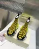 مصمم فاخر الرجال نساء أحذية غير رسمية أحذية متوفرة من جلد الغزال أحذية جوارب ثنائية البول.