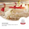 Other Pet Supplies Chicken Drinker Poultry Feeding Bottle Waterers Container Plastic Jar Farm Polypropylene Goose Feeder Food 230925