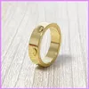 Stalen Liefde Ring Goud Zilver Rose Goud Trouwringen Voor Vrouwen Designer Sieraden Dames Ontwerpers Ring Met Diamant Heren D2112102F211i
