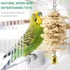 Other Bird Supplies 18 Pieces Toys Set Parrot Swing Chewing Toy Hanging Hammock Perch Ladder Bridge for Conure Finch Mynah Lovebird 230925