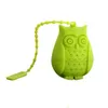 Tea Strainers Owl Cute Sile Fliter Strainer Bags Food Grade Loose Leaf Teas Infuser Filter Diffuser 6 Colors Drop Delivery Home Garden Dhuti