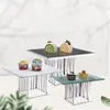 Bakeware Tools Creative Cake Rack Fruit Tray Dessert Table Snack Display Tea Break Stand Wedding Food Booth