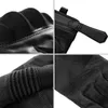 Fünf Finger Handschuhe Taktische Militärische Vollfinger Leder Airsoft Armee Kampf Touchscreen AntiSkid Harte Knuckle Schutzausrüstung Männer 230925