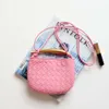 Кошелек-кассета Bvbag Дизайнерская сумка Классические сумки Veneeta Lady Woven 2023 Новая ниша из коровьей кожи Дизайн Металлическая мини-сумка Sardine 1 1li5