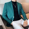 Männer Anzüge 2023 Anzug Jacken Plus Größen M-5XL Slim Fit Business Casual Jacke Mode Top Blazer Masculino Veludo Kleidung